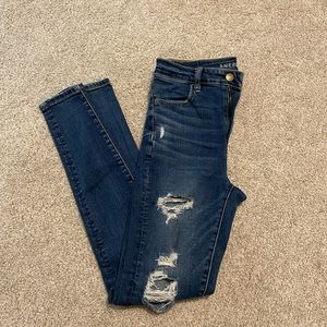 American Eagle super high rise jegging